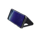 Laptop, Telefoane si Tablete - Telefoane mobile si accesorii - Accesorii Telefoane - Huse telefoane - Husa de protectie flip cover, Clear View compatibil cu Samsung Galaxy S10+, functie stand, culoare neagra - Infinity.ro
