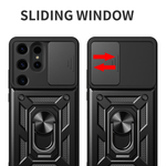 Laptop, Telefoane si Tablete - Telefoane mobile si accesorii - Accesorii Telefoane - Huse telefoane - Husa de protectie CamShield Series, compatibila cu Samsung Galaxy S24 Ultra, material TPU, culoare neagra - Infinity.ro