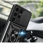 Laptop, Telefoane si Tablete - Telefoane mobile si accesorii - Accesorii Telefoane - Huse telefoane - Husa de protectie CamShield Series, compatibila cu Samsung Galaxy S24 Ultra, material TPU, culoare neagra - Infinity.ro