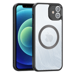 Laptop, Telefoane si Tablete - Telefoane mobile si accesorii - Accesorii Telefoane - Huse telefoane - Husa de protectie Aimo MagSafe Series, compatibila cu iPhone 12, culoare negru transparent - Infinity.ro