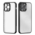 Laptop, Telefoane si Tablete - Telefoane mobile si accesorii - Accesorii Telefoane - Huse telefoane - Husa de protectie Aimo Series, compatibila cu iPhone 14 Pro Max, culoare negru transparent - Infinity.ro