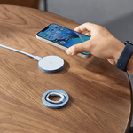 Laptop, Telefoane si Tablete - Telefoane mobile si accesorii - Accesorii Telefoane - Suport si docking telefoane - Suport cu inel pentru telefon, compatibil MagSafe, culoare bleu - Infinity.ro