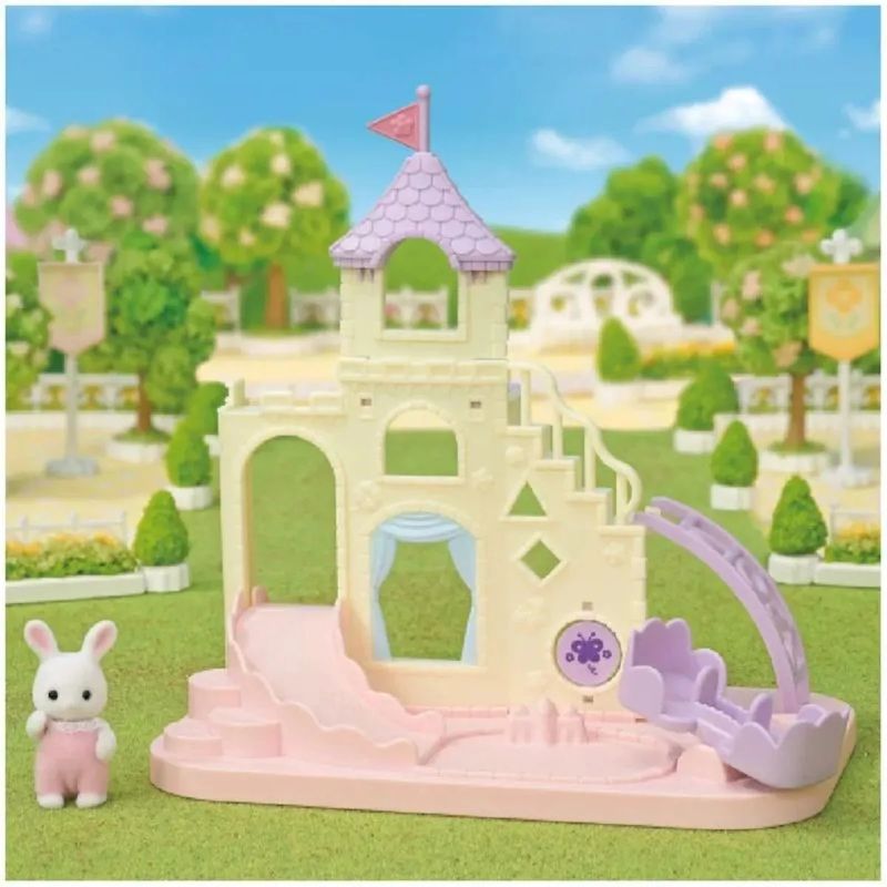 Jucarii, Copii si Bebe - Jucarii si jocuri - Jucarii & jocuri educative - Jucarii interactive - Sylvanian Families - Loc De Joaca Castel NEW - Infinity.ro