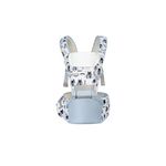 Jucarii, Copii si Bebe - Carucioare si articole de transport - Marsupii si hamuri bebe - Marsupiu bebe ergonomic 6 in 1 cu scaunel-bleu - Infinity.ro