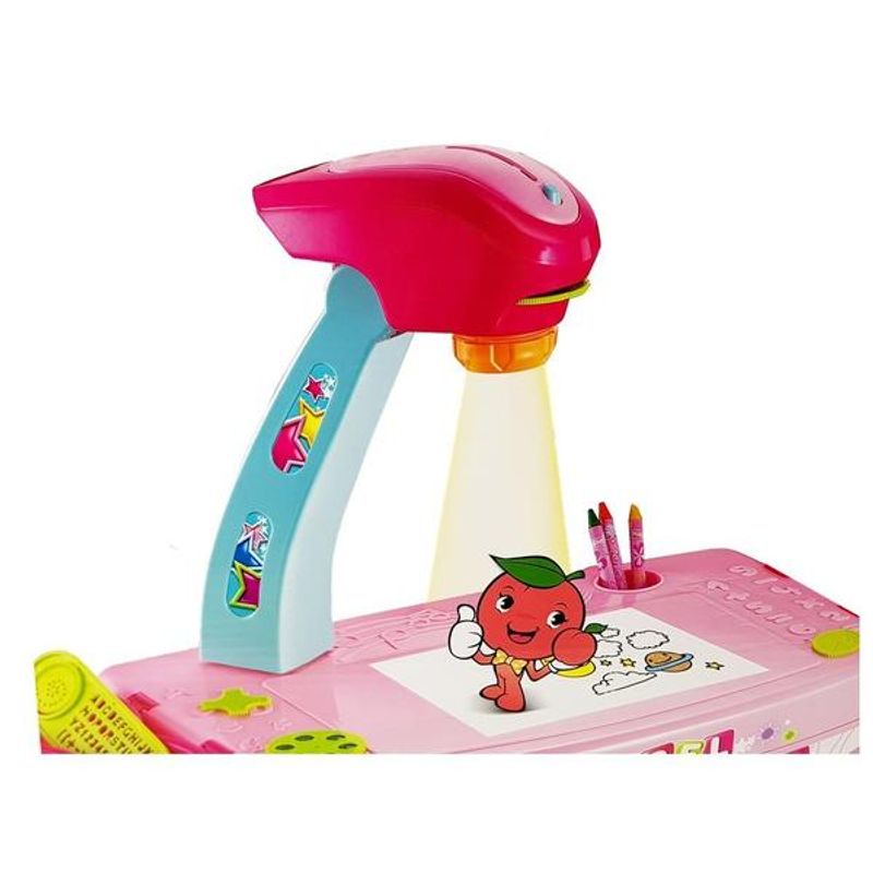 Petshop - Accesorii petshop - Jucarii animale - Jucarii educative - Tabla desen cu proiector pentru copii Easel - Infinity.ro