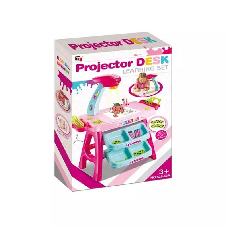 Petshop - Accesorii petshop - Jucarii animale - Jucarii educative - Tabla desen cu proiector pentru copii Easel - Infinity.ro