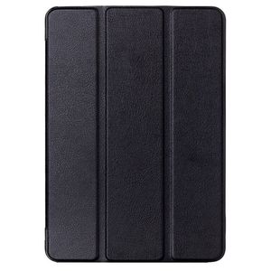 Husa flip pentru Samsung Galaxy Tab S6 Lite, piele ecologica neagra