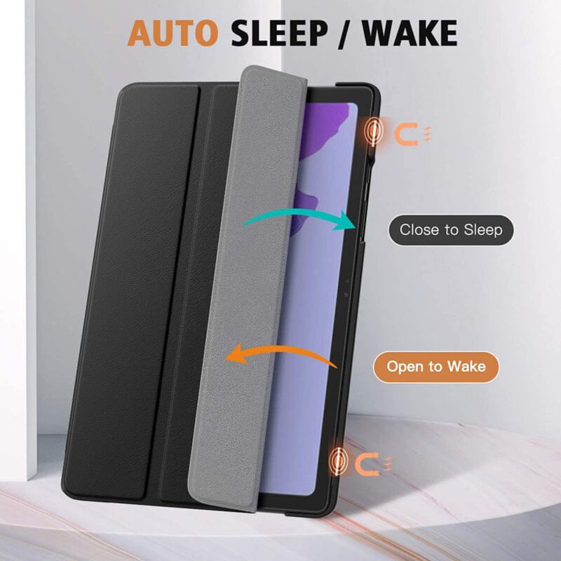 Laptop, Telefoane si Tablete - Tablete si accesorii tablete - Accesorii Tablete - Huse tablete - Husa flip pentru Huawei MatePad SE 10.4", piele ecologica neagra - Infinity.ro