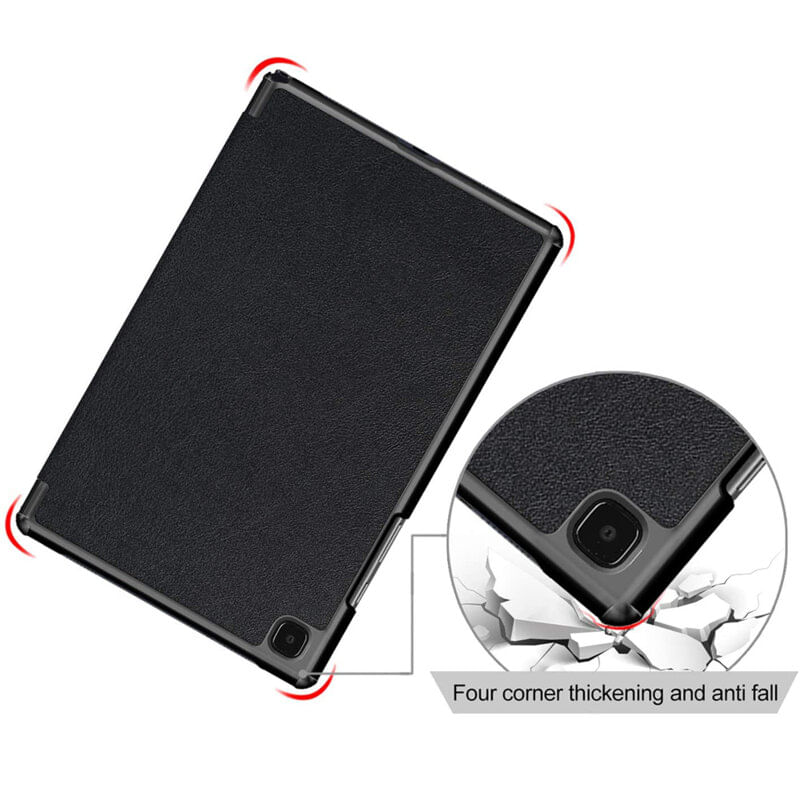 Laptop, Telefoane si Tablete - Tablete si accesorii tablete - Accesorii Tablete - Huse tablete - Husa flip pentru Huawei MatePad SE 10.4", piele ecologica neagra - Infinity.ro