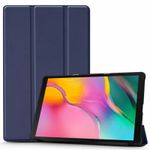 Laptop, Telefoane si Tablete - Tablete si accesorii tablete - Accesorii Tablete - Huse tablete - Husa flip pentru Samsung Galaxy Tab A7 Lite 8,7", piele ecologica albastra - Infinity.ro