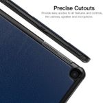 Laptop, Telefoane si Tablete - Tablete si accesorii tablete - Accesorii Tablete - Huse tablete - Husa flip pentru Samsung Galaxy Tab S6 Lite, piele ecologica albastra - Infinity.ro