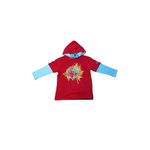 Fashion, accesorii si bijuterii - Copii - Imbracaminte copii - Pulovere si hanorace copii - Hanorac maneci lungi DRAGON BALL GT, Rosu/Gri, 3 ani  98 CM - Infinity.ro