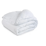 Casa si Gradina - Textile si covoare - Lenjerii de pat - Lenjerii copii - Set 5 piese Lenjerie de pat 4 piese Kotonia Home Hotel XXL si pilota de iarna, 100% bumbac, Damasc, dungi late, Alb - Infinity.ro