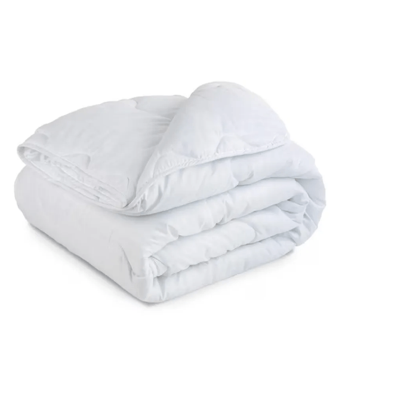 Casa si Gradina - Textile si covoare - Lenjerii de pat - Lenjerii copii - Set 5 piese Lenjerie de pat 4 piese Kotonia Home Hotel XXL si pilota de iarna, 100% bumbac, Damasc, dungi late, Alb - Infinity.ro