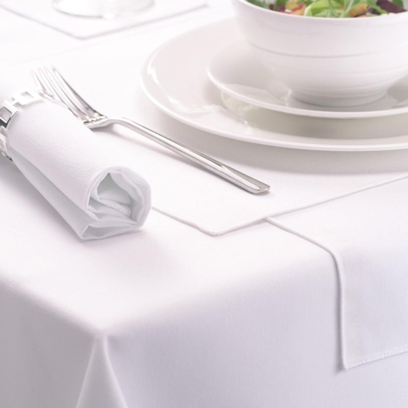 Casa si Gradina - Textile si covoare - Textile bucatarie - Fete de masa - Fata de masa Kotonia Home, Percale, 100% Bumbac, alb, 180×320 cm - Infinity.ro