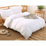 Casa si Gradina - Textile si covoare - Lenjerii de pat - Huse pilote - Husa pentru pilota Kotonia Home Hotel – Ranforce, 100% bumbac, alb 200x220 - Infinity.ro