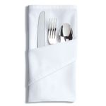 Casa si Gradina - Textile si covoare - Textile bucatarie - Servete si naproane - Set 10 Servete de masa Kotonia Home Hotel, 100% bumbac, percale, Alb, 35×35 cm - Infinity.ro