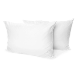 Casa si Gradina - Textile si covoare - Lenjerii de pat - Fete de perna - Set 2 Fete de perna Kotonia Home Hotel Ranforce, 100% bumbac, alb, 50X70 cm - Infinity.ro