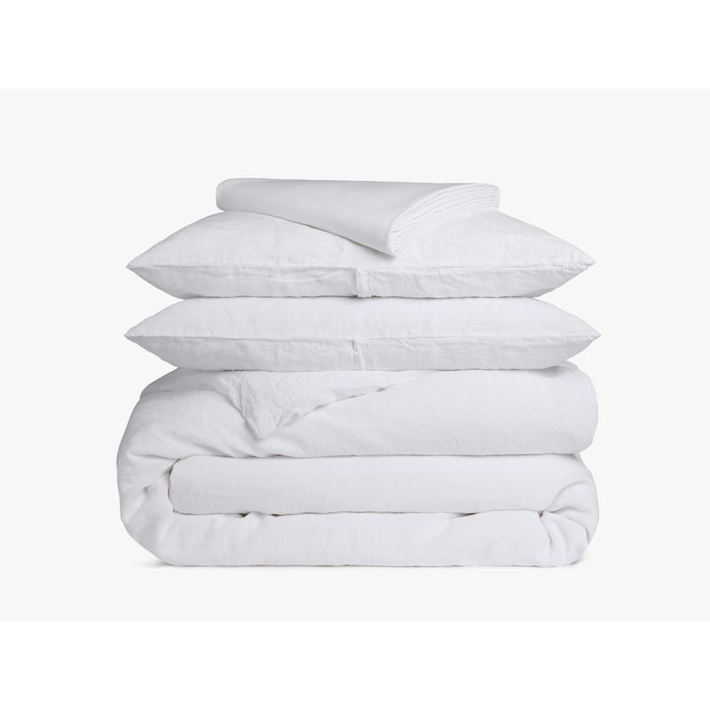 Casa si Gradina - Textile si covoare - Lenjerii de pat - Lenjerii copii - Set 7 piese Lenjerie de pat 4 piese, pilota vara si 2 perne 50x70cm, Kotonia Home Hotel XXL, 100% bumbac, Ranforce, Alb - Infinity.ro