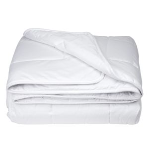 Pilota matlasata Kotonia Home - iarna,  200x215 cm, 300g/mp, alba