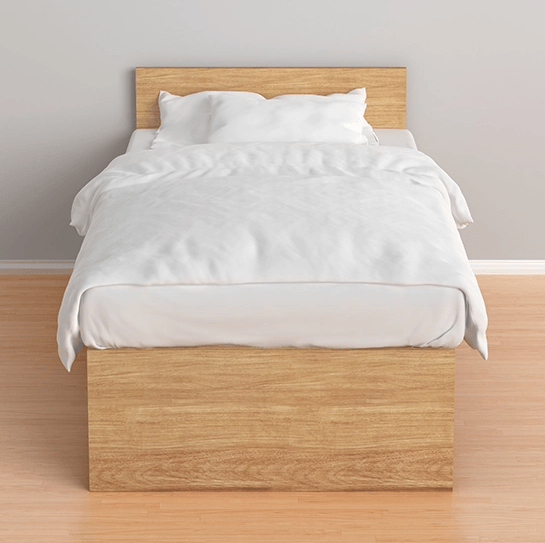Set 4 piese Lenjerie de pat 3 piese Kotonia Home Hotel 1 persoana si pilota iarna, 100% bumbac, Olandina, Alb