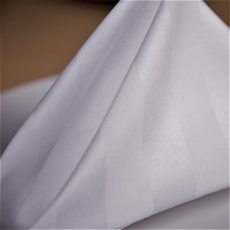 Casa si Gradina - Textile si covoare - Textile bucatarie - Servete si naproane - Set 10 buc Servetul ospatarului, 100% bumbac, Damasc (dungi late), dimensiunea 40x65 cm - Infinity.ro