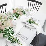 Casa si Gradina - Textile si covoare - Textile bucatarie - Servete si naproane - Napron Kotonia Home uni – 45×145 cm, 100% bumbac , creton alb - Infinity.ro