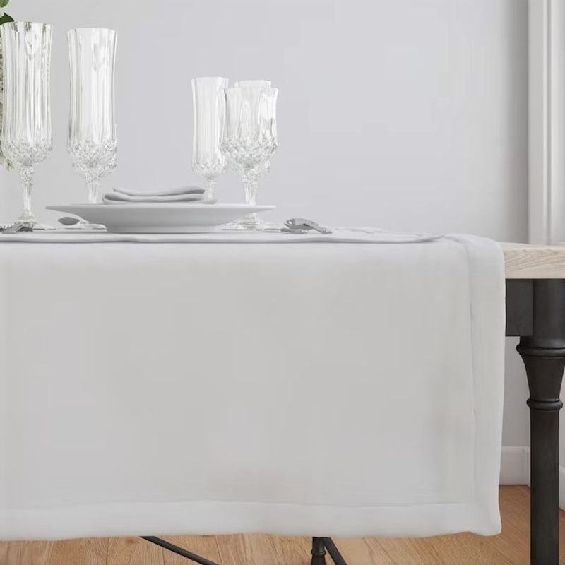 Casa si Gradina - Textile si covoare - Textile bucatarie - Servete si naproane - Napron Kotonia Home uni – 45×145 cm, 100% bumbac , creton alb - Infinity.ro