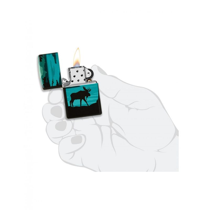 Market - Tutun si tigari - Articole si accesorii tutun - Bricheta Zippo 49481 Moose Landscape - Infinity.ro