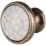 Casa si Gradina - Mobilier - Feronerie si accesorii mobila - Buton ceramic 33mm - Infinity.ro