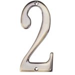 Casa si Gradina - Decoratiuni - Obiecte decorative - Accesorii decorative - Cifra Metalica " 2 " 100 mm x 50 mm Evotools - Infinity.ro