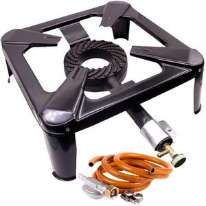 Pachet Arzator Gaz Pirostrie Patrata, GPL,30x30cm Accesorii Incluse