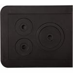 Casa si Gradina - Termice - Sobe, Seminee si accesorii - Accesorii seminee si sobe - Plita din Fonta pentru Sobe 610x530 mm cu Rama si 3 ochiuri, EvoTools - Infinity.ro