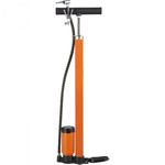 Sport si Outdoor - Ciclism - Accesorii pentru biciclete - Pompe biciclete - Pompa de mana cu manometru profesionala Evotools, umflare precisa pana la 10 bar, corp din otel cu talpa antiaderenta - Infinity.ro