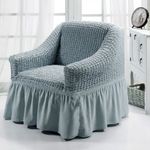 Casa si Gradina - Textile si covoare - Huse pentru mobilier - Set 2 huse elegante pentru fotolii, elastice si creponate - Infinity.ro