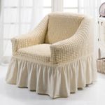 Casa si Gradina - Textile si covoare - Huse pentru mobilier - Set 2 huse elegante pentru fotolii, elastice si creponate - Infinity.ro