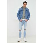 Fashion, accesorii si bijuterii - Barbati - Imbracaminte - Pantaloni barbati - Blugi barbati Calvin Klein Jeans J30J322412 Albastru W34-L34 US - Infinity.ro