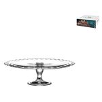 Casa si Gradina - Bucatarie si vesela - Vesela si tacamuri - Platouri de bucatarie - Platou cu picior din sticla – Maxi Patisserie, Pasabahce, D 37 cm - Infinity.ro