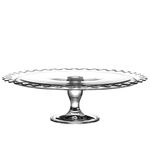 Casa si Gradina - Bucatarie si vesela - Vesela si tacamuri - Platouri de bucatarie - Platou cu picior din sticla – Maxi Patisserie, Pasabahce, D 37 cm - Infinity.ro