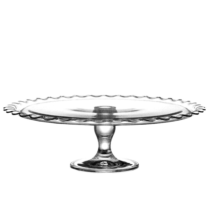 Casa si Gradina - Bucatarie si vesela - Vesela si tacamuri - Platouri de bucatarie - Platou cu picior din sticla – Maxi Patisserie, Pasabahce, D 37 cm - Infinity.ro