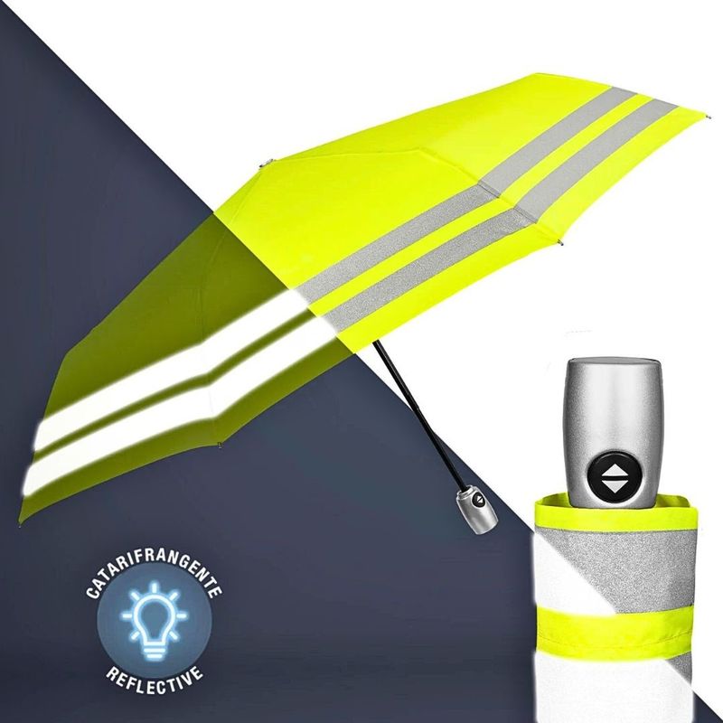Casa si Gradina - Gradina si terasa - Umbrele si pavilioane - Umbrele - Umbrela galbena reflectorizanta, Perletti, 59x104 cm, colectia Perletti Technology - Infinity.ro