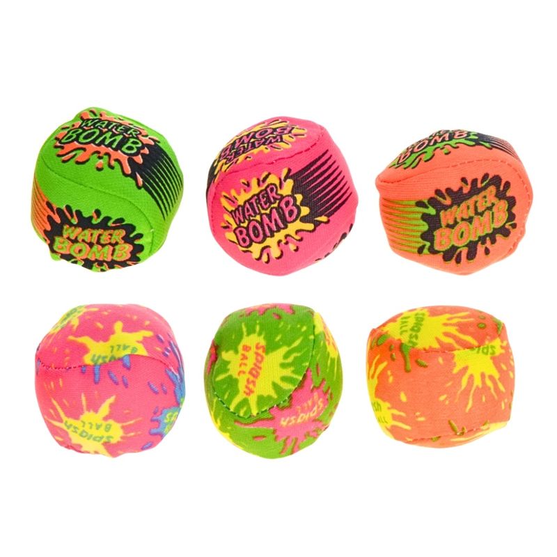 Jucarii, Copii si Bebe - Jucarii si jocuri - Jucarii de exterior - Jucarii pentru plaja si nisip - Set 6 mingiute pentru apa, Koopman - Infinity.ro