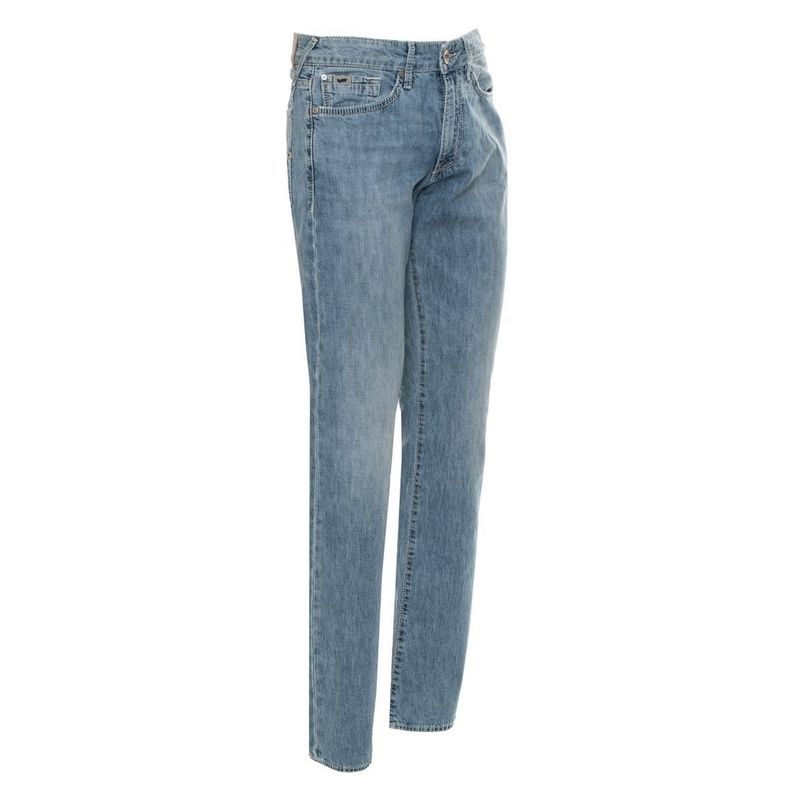 Fashion, accesorii si bijuterii - Barbati - Imbracaminte - Pantaloni barbati - Blugi barbati Gas model 351332 Albastru W40-L34 US - Infinity.ro