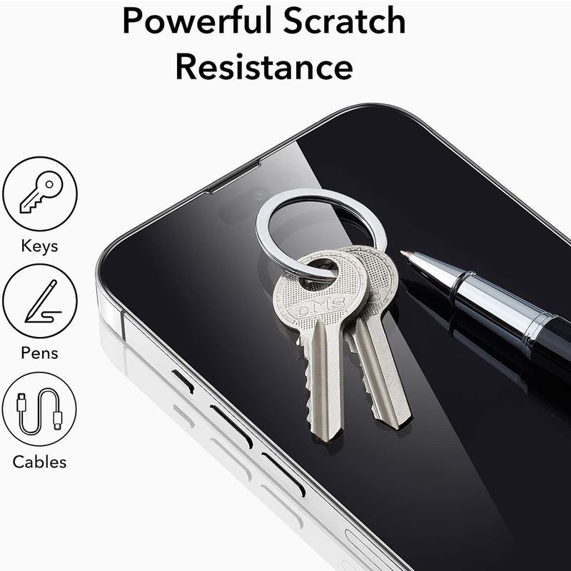 Laptop, Telefoane si Tablete - Telefoane mobile si accesorii - Accesorii Telefoane - Folii protectie telefoane - Glass shield Display pentru iPhone 14 Pro Max set 2, TIM Safe, N29, Protective glass, Transparent - Infinity.ro