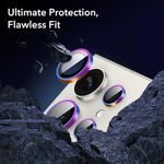 Laptop, Telefoane si Tablete - Telefoane mobile si accesorii - Accesorii Telefoane - Folii protectie telefoane - Glass shield pentru camera Samsung Galaxy S24 Ultra, Long Last, W43, Protective glass, Argintiu - Infinity.ro
