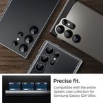 Laptop, Telefoane si Tablete - Telefoane mobile si accesorii - Accesorii Telefoane - Folii protectie telefoane - Glass shield pentru camera Samsung Galaxy S24 Ultra set 2, Heavy Duty, F48, Sticla, Deep Dark - Infinity.ro