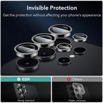 Laptop, Telefoane si Tablete - Telefoane mobile si accesorii - Accesorii Telefoane - Folii protectie telefoane - Glass shield pentru camera Samsung Galaxy S24 Ultra set 2, Easy Fit, W38, Protective glass, Deep Dark - Infinity.ro