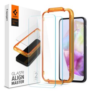 Glass shield Display pentru Samsung Galaxy A35 5G set 2, Long Last, Y63, Protective glass, Transparent