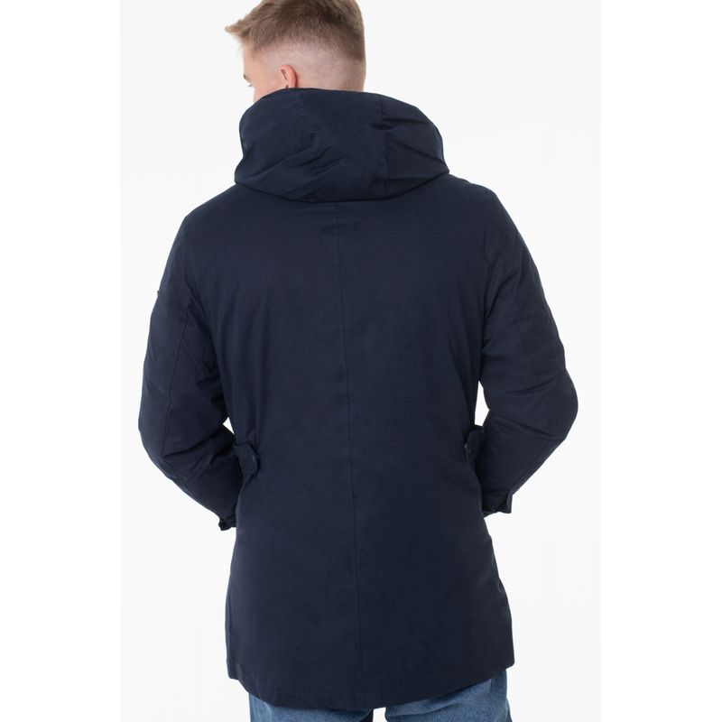 Fashion, accesorii si bijuterii - Barbati - Imbracaminte - Jachete si geci barbati - Geaca Guess Geaca reversibil matlasata M2BL36 S INTL Dark Blue - Infinity.ro