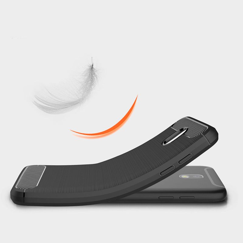 Laptop, Telefoane si Tablete - Telefoane mobile si accesorii - Accesorii Telefoane - Huse telefoane - Husa Protectie pentru Samsung Galaxy J5 2017 J530/Galaxy J5 Pro 2017, Elite Armor, Carbon Silicone, O4024, Termoplastic, Negru - Infinity.ro